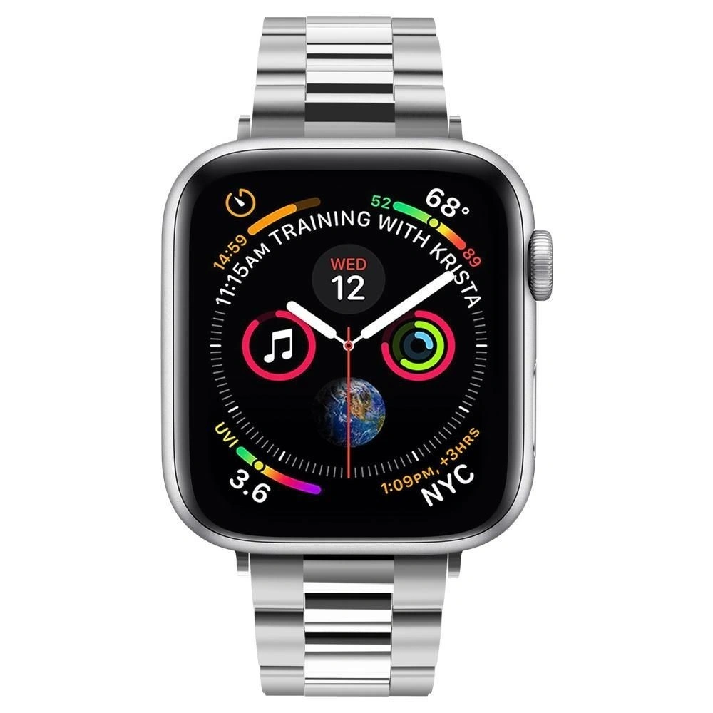 Hurtownia GSM - Pasek Spigen Modern Fit Band Apple Watch 4/5/6/7/SE 40/41mm Silver - SPN945SLV - {ean13} - Hurt
