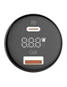 Hurtownia GSM - Automobilová nabíječka LDNIO C101, USB + USB-C, 100W + kabel USB-A/microUSB (černá) - LDN454 - {ean13} - Hurt