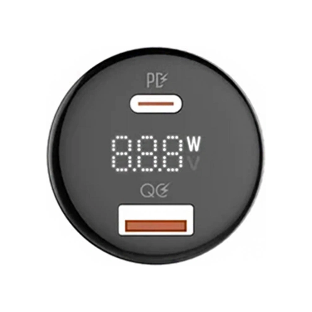 Hurtownia GSM - Automobilová nabíječka LDNIO C101, USB + USB-C, 100W + kabel USB-A/microUSB (černá) - LDN454 - {ean13} - Hurt