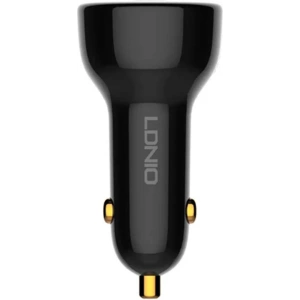 Auto nabíječka LDNIO C101, USB + USB-C, 100W + kabel USB-A/Lightning