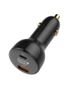 Hurtownia GSM - Auto nabíječka LDNIO C101, USB + USB-C, 100W + kabel USB-A/Lightning - LDN455 - {ean13} - Hurt