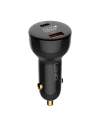 Hurtownia GSM - Auto nabíječka LDNIO C101, USB + USB-C, 100W + kabel USB-C/USB-C (černá) - LDN457 - {ean13} - Hurt