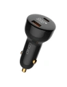 Hurtownia GSM - Auto nabíječka LDNIO C101, USB + USB-C, 100W + kabel USB-C/USB-C (černá) - LDN457 - {ean13} - Hurt