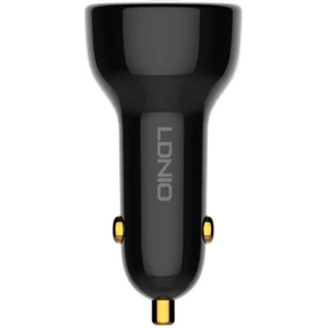 Hurtownia GSM - Auto nabíječka LDNIO C101, USB + USB-C, 100W + kabel USB-C/USB-C (černá) - LDN457 - {ean13} - Hurt