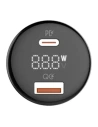 Hurtownia GSM - Auto nabíječka LDNIO C101, USB + USB-C, 100W + kabel USB-C/USB-C (černá) - LDN457 - {ean13} - Hurt