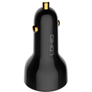 Hurtownia GSM - Auto nabíječka LDNIO C101, USB + USB-C, 100W + kabel USB-C/USB-C (černá) - LDN457 - {ean13} - Hurt
