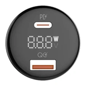Hurtownia GSM - Auto-Ladegerät LDNIO C101, USB + USB-C, 100W + USB-C/Lightning-Kabel (schwarz) - LDN458 - {ean13} - Hurt