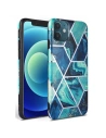 Etui Tech-Protect Marble Apple iPhone 12 mini Albastru