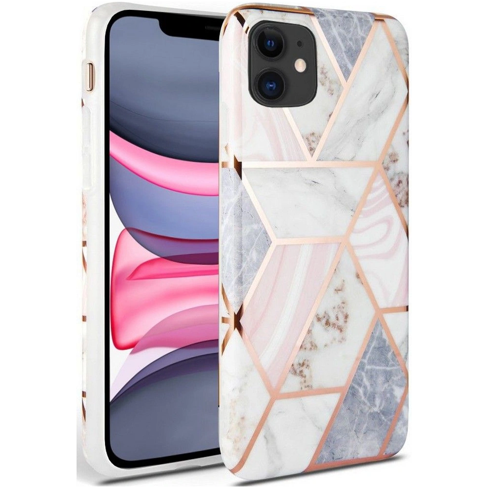 Wholesale Tech-Protect Marble Apple iPhone 11 Pink - THP1998 - {ean13} - Hurt