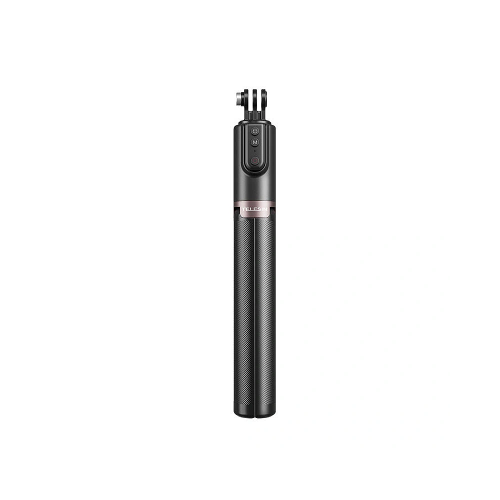 Hurtownia GSM - Cojoc pentru selfie TELESIN Selfie-stick cu stativ și telecomandă (130 cm) - TLS117 - {ean13} - Hurt