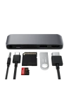 Hurtownia GSM - Hub Satechi USB-C (USB-C 60W, 4K HDMI, USB-A, čtečka karet micro/SD, jack port) (space gray) - STH47 - {ean13} - Hurt