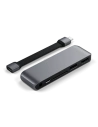 Hurtownia GSM - Hub Satechi USB-C (USB-C 60W, 4K HDMI, USB-A, czytnik kart micro/SD, jack port) (space gray) - STH47 - {ean13} - Hurt