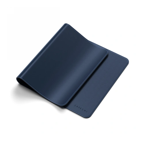Podkładka pod mysz Satechi Eco Leather Desk eko skóra (blue)