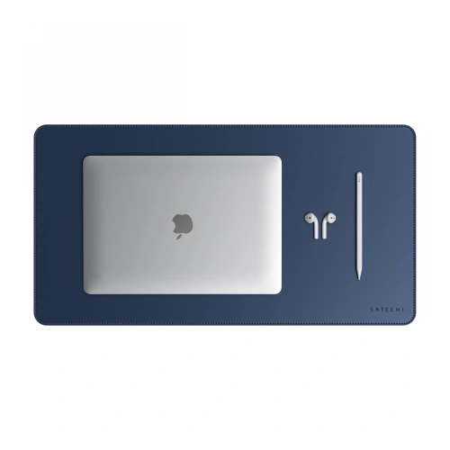 Podkładka pod mysz Satechi Eco Leather Desk eko skóra (blue)