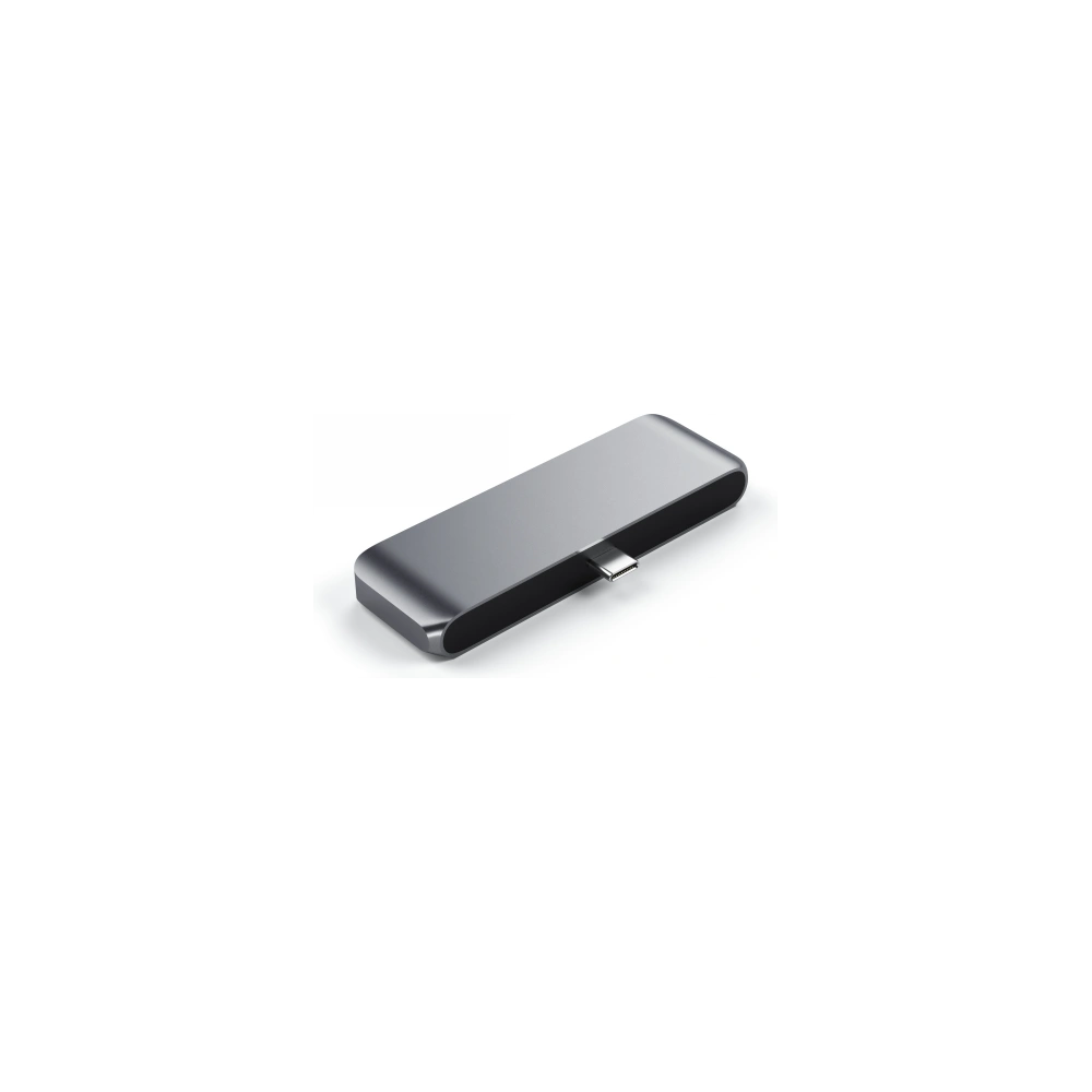 Hurtownia GSM - Hub Satechi Aluminium Mobile Pro Hub USB-C (USB-C 60W, 4K HDMI, USB-A 3.0, jack port) (šedá barva) - STH55 - {ean13} - Hurt