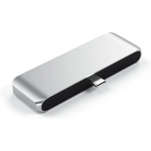 Hurtownia GSM - Hub Satechi Aluminium Mobile Pro Hub USB-C (USB-C 60W, 4K HDMI, USB-A 3.0, jack port) (silver) - STH56 - {ean13} - Hurt