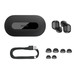 Wholesale Baseus Bowie EZ10 TWS Earphones Bluetooth 5.3 (black) - BSU4198 - {ean13} - Hurt