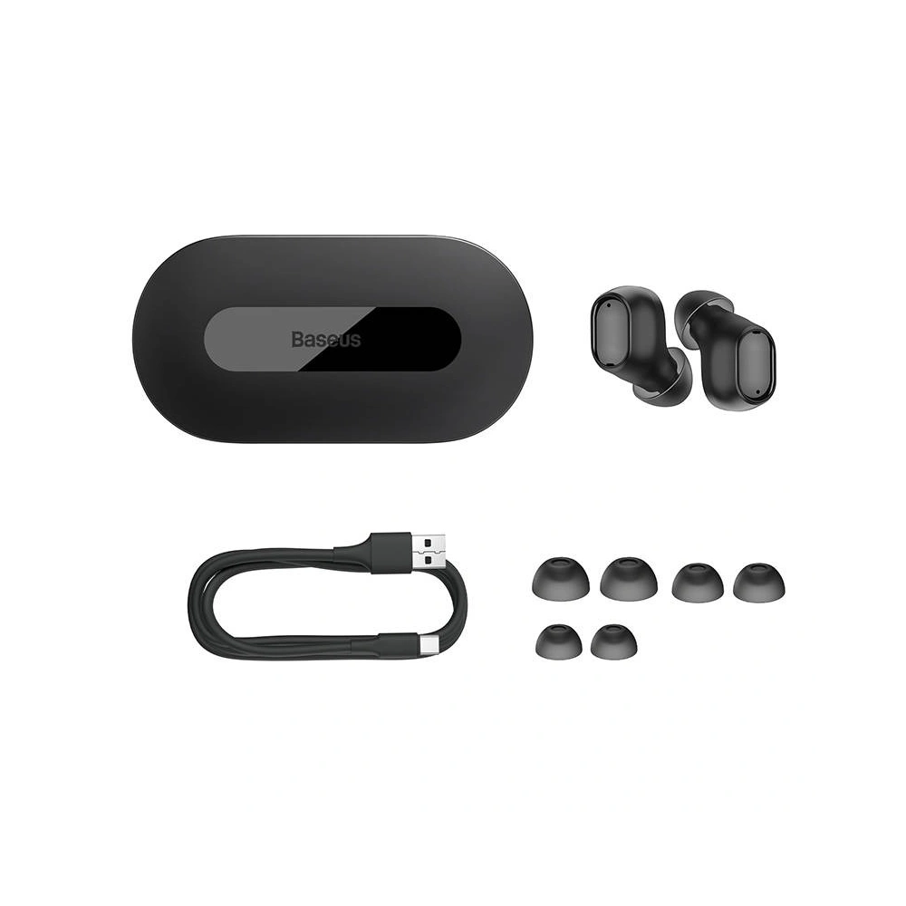 Hurtownia GSM - TWS Kopfhörer Baseus Bowie EZ10 Bluetooth 5.3 (schwarz) - BSU4198 - {ean13} - Hurt