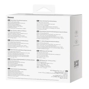 Wholesale Baseus Bowie EZ10 TWS Earphones Bluetooth 5.3 (black) - BSU4198 - {ean13} - Hurt