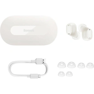 Wholesale Baseus Bowie EZ10 TWS Earphones Bluetooth 5.3 (white) - BSU4199 - {ean13} - Hurt