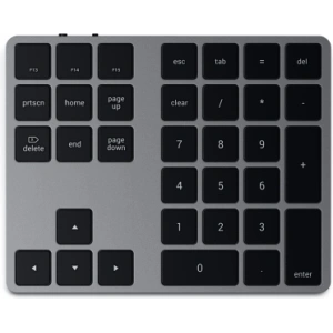 Hurtownia GSM - Kabellose numerische Tastatur Satechi Aluminium Erweiterte Tastatur Bluetooth (Space Grau) - STH57 - {ean13} - Hurt