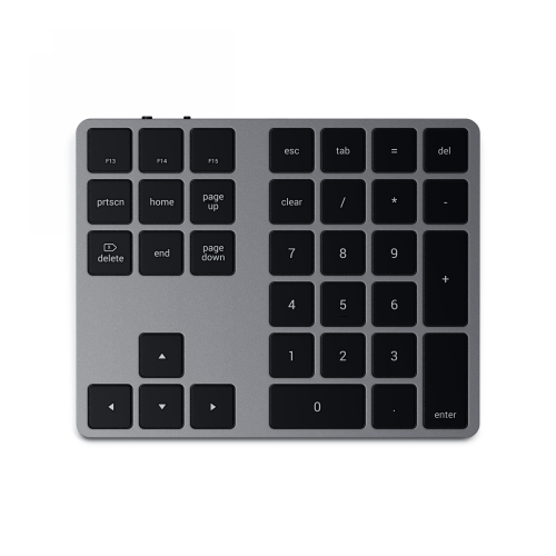 Hurtownia Satechi - 879961008512 - STH57 - Bezprzewodowa klawiatura numeryczna Satechi Aluminium Extended Keypad Bluetooth (space gray) - B2B homescreen