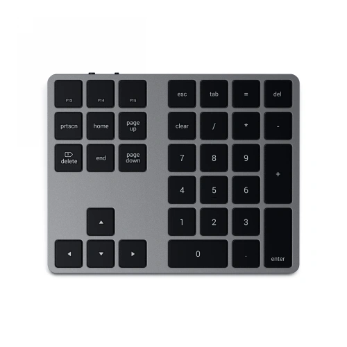 Bezprzewodowa klawiatura numeryczna Satechi Aluminium Extended Keypad Bluetooth (space gray)