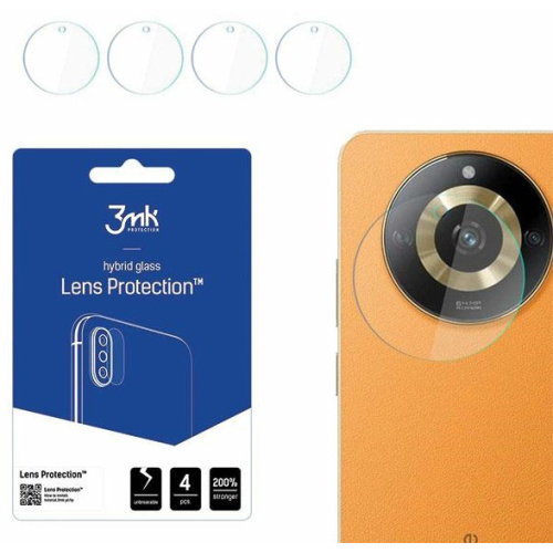 Hurtownia 3MK - 5903108526043 - 3MK4937 - Szkło hybrydowe na obiektyw aparatu 3MK Lens Protect Realme 11 [4 PACK] - B2B homescreen