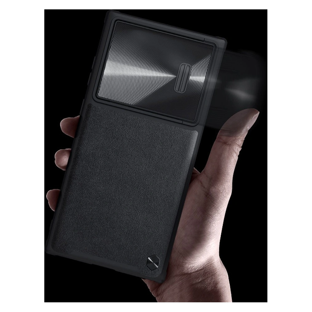 Wholesale Case Nillkin Camshield Leather S Samsung Galaxy S23 Ultra Black - NLK975 - {ean13} - Hurt