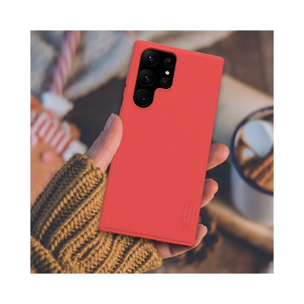 Hurtownia GSM - Etui Nillkin Super Shield Pro Samsung Galaxy S23 Ultra piros - NLK996 - {ean13} - Hurt