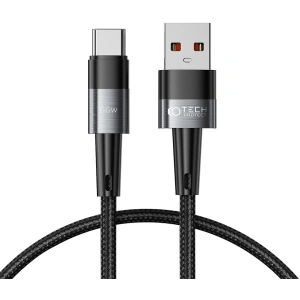 Hurtownia GSM - Cablul Tech-Protect Ultraboost USB-A/USB-C 66W 6A 25cm Gri - THP2006 - {ean13} - Hurt