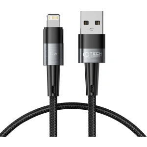 Hurtownia GSM - Kabel Tech-Protect Ultraboost USB-A/Lightning 12W 2.4A 25cm Grey - THP2007 - {ean13} - Hurt
