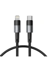 Kabel Tech-Protect Ultraboost USB-C/Lightning PD 20W 3A 25cm Šedý