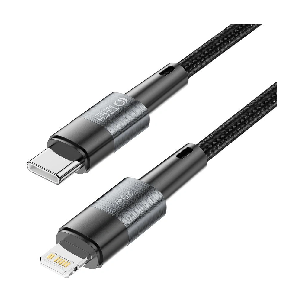 Hurtownia GSM - Kabel Tech-Protect Ultraboost USB-C/Lightning PD 20W 3A 25cm Grau - THP2009 - {ean13} - Hurt
