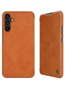 Etui Nillkin Qin Leather Samsung Galaxy A34 5G barna