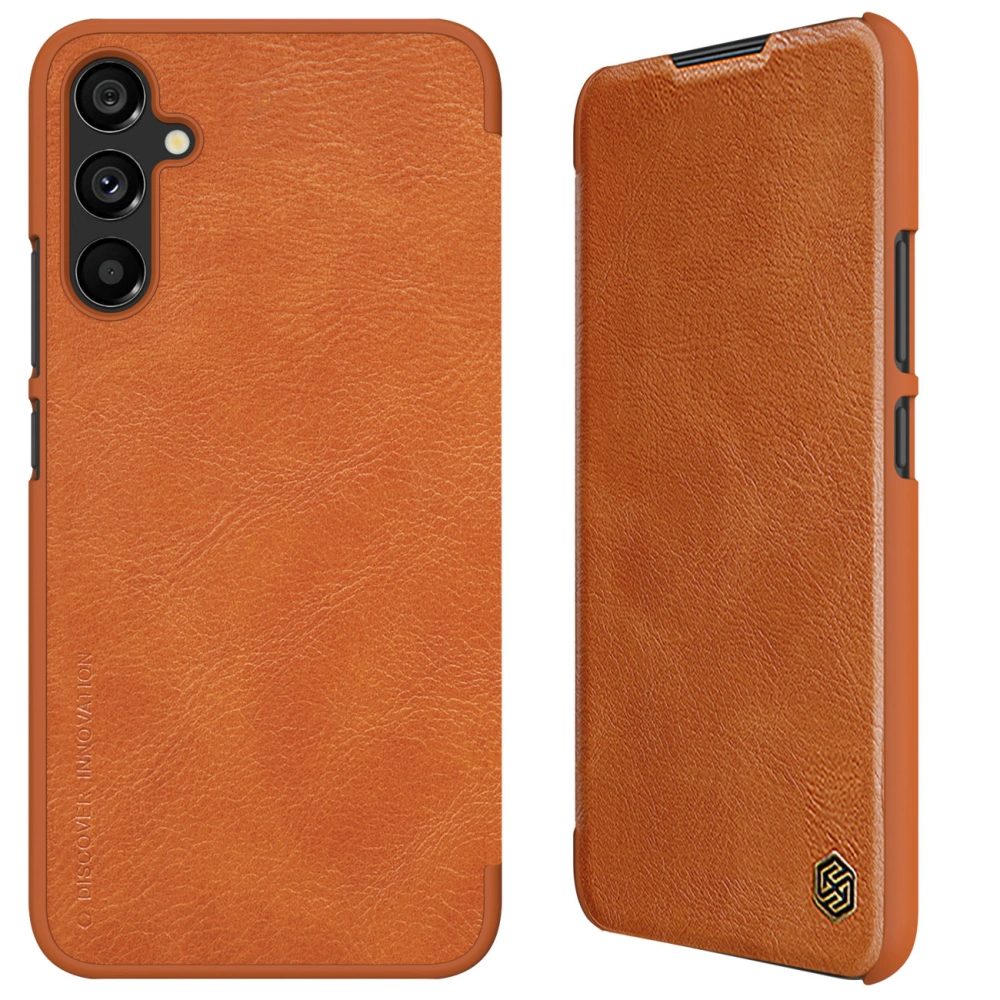 Hurtownia GSM - Etui Nillkin Qin Leather Samsung Galaxy A34 5G barna - NLK1123 - {ean13} - Hurt