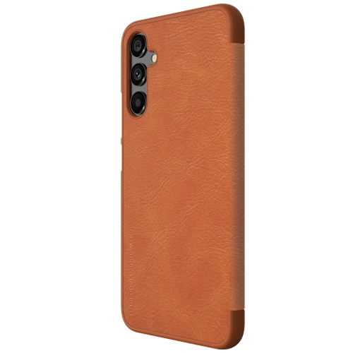 Etui Nillkin Qin Leather Samsung Galaxy A34 5G brązowe