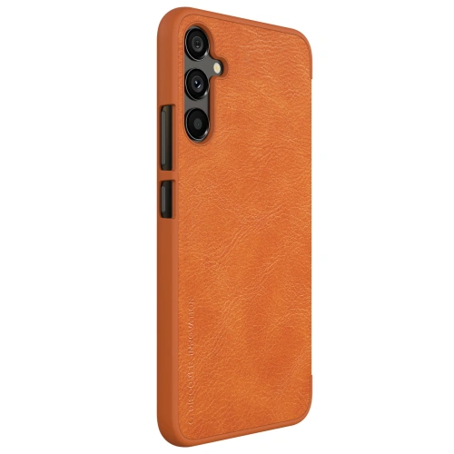 Etui Nillkin Qin Leather Samsung Galaxy A34 5G brązowe