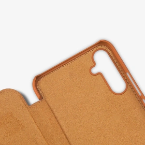 Hurtownia GSM - Etui Nillkin Qin Leather Samsung Galaxy A34 5G barna - NLK1123 - {ean13} - Hurt