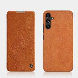 Hurtownia GSM - Etui Nillkin Qin Leather Samsung Galaxy A34 5G barna - NLK1123 - {ean13} - Hurt