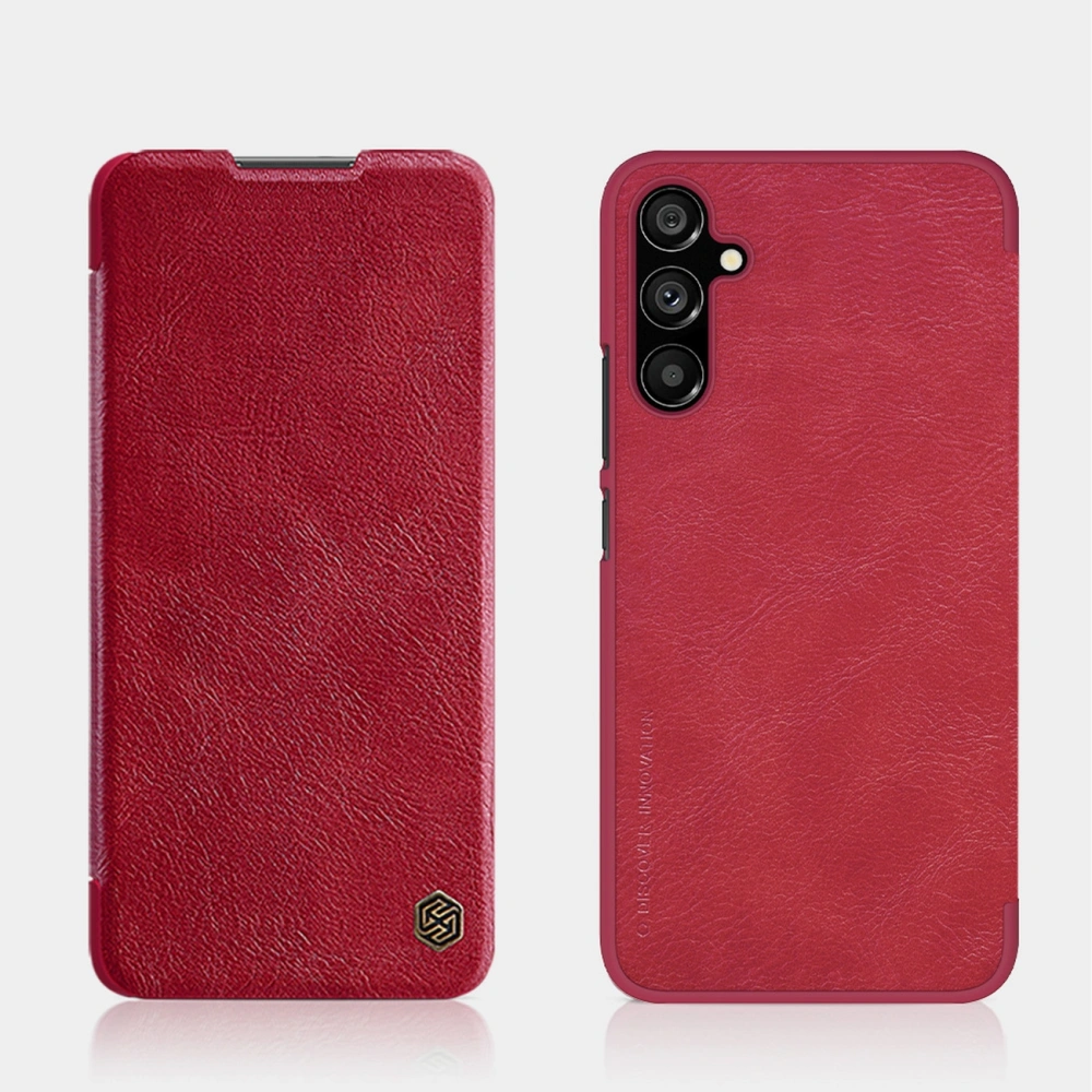 Hurtownia GSM - Etui Nillkin Qin Leather Samsung Galaxy A34 5G barna - NLK1123 - {ean13} - Hurt