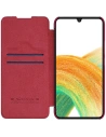 Wholesale Nillkin Qin Leather Samsung Galaxy A34 5G red - NLK1124 - {ean13} - Hurt