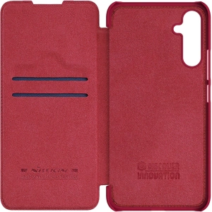 Hurtownia GSM - Etui Nillkin Qin Leather Samsung Galaxy A34 5G piros - NLK1124 - {ean13} - Hurt