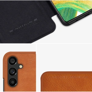 Hurtownia GSM - Etui Nillkin Qin Leather Samsung Galaxy A34 5G piros - NLK1124 - {ean13} - Hurt
