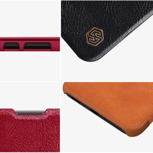 Etui Nillkin Qin Leather Samsung Galaxy A34 5G czerwone