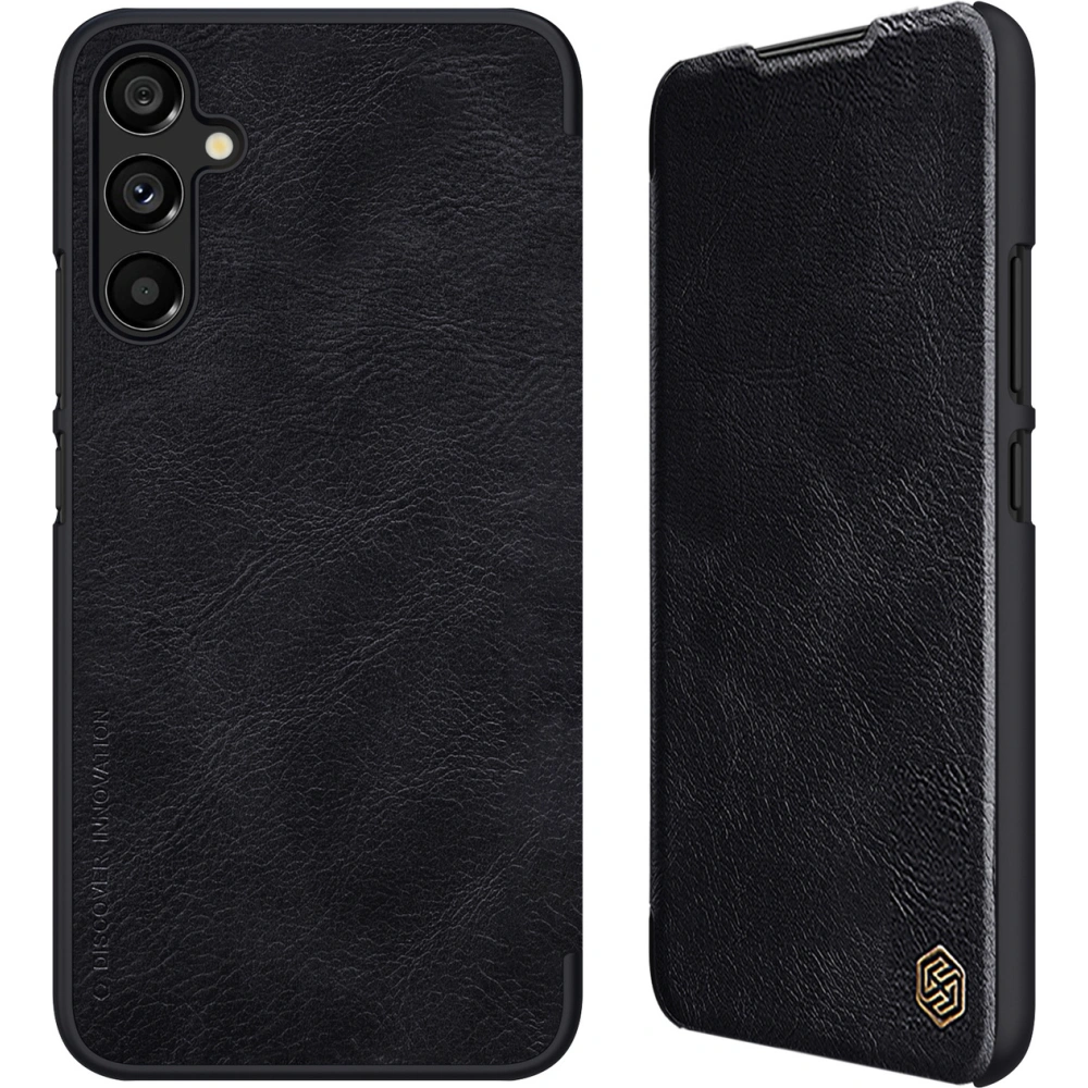 Hurtownia GSM - Etui Nillkin Qin Leather Samsung Galaxy A34 5G negru - NLK1125 - {ean13} - Hurt
