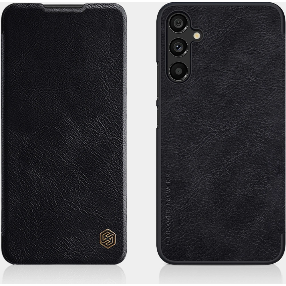 Hurtownia GSM - Etui Nillkin Qin Leather Samsung Galaxy A34 5G negru - NLK1125 - {ean13} - Hurt