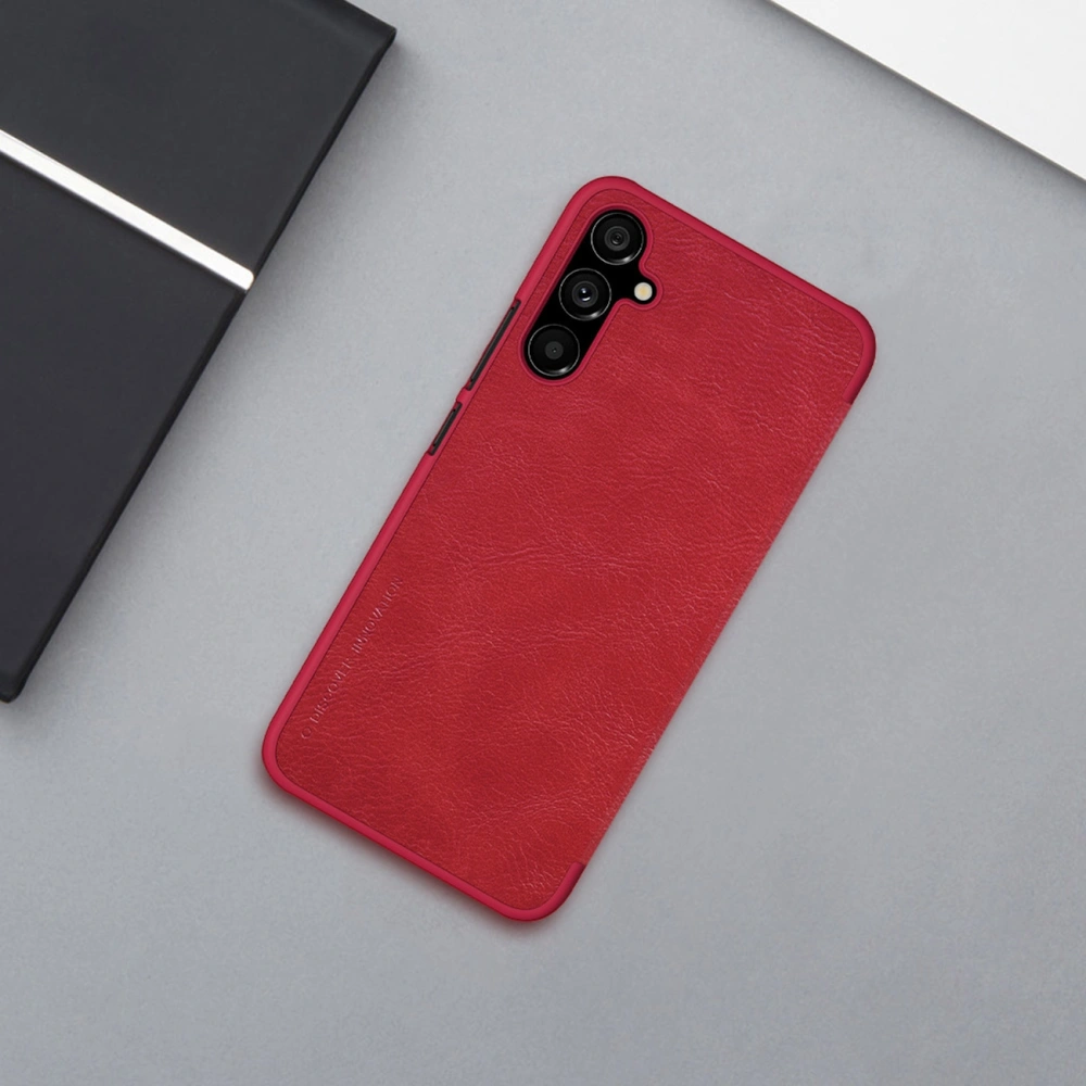 Hurtownia GSM - Etui Nillkin Qin Leather Samsung Galaxy A34 5G negru - NLK1125 - {ean13} - Hurt