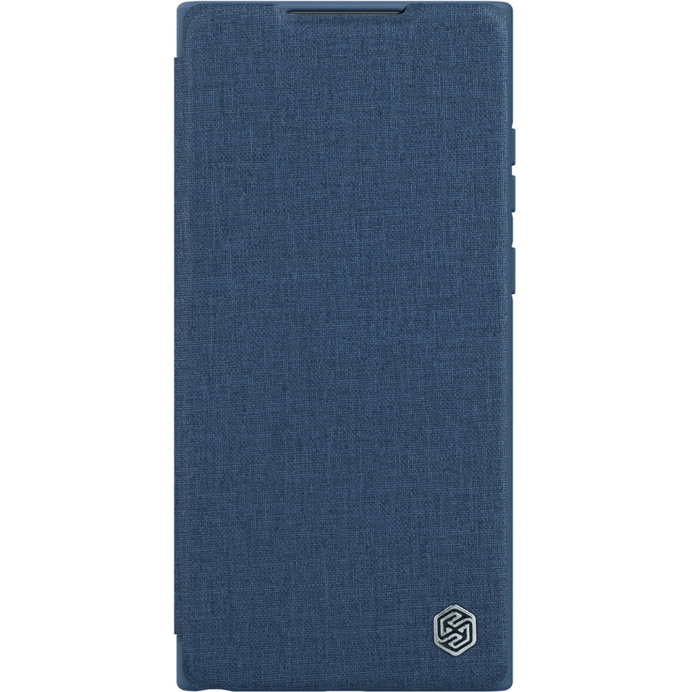 Hurtownia GSM - Etui Nillkin Qin Cloth Pro Samsung Galaxy S23 Ultra blaue - NLK1126 - {ean13} - Hurt