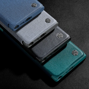 Wholesale Nillkin Qin Cloth Pro Samsung Galaxy S23 Ultra blue - NLK1126 - {ean13} - Hurt